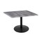 Holland Bar Stool Co 30" Tall In/Outdoor All-Season Table, 36" x 36" Square Greystone Top OD214-2230BWOD36SQGryStn - alternate 1